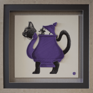 Gato Taza Hilada 87x87