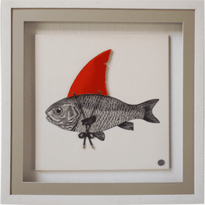 Pez Aleta Tiburon 90x90