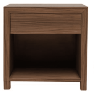 Soho Oak Nightstand 55x40x60