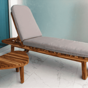 Marbella Teak Chaise Lounge