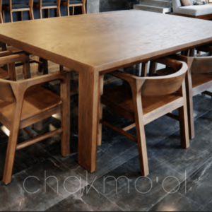 Chakmo'ol Dining Chair with Arms