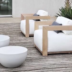 Linea Teak Individual Armchair