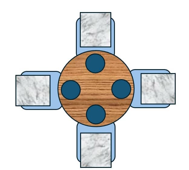 Turnkey custom furniture packages in Cabo 120 Circ 1