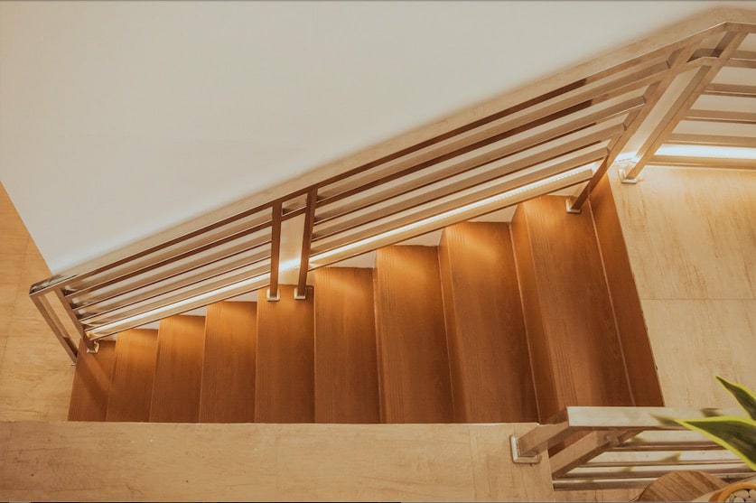 Turnkey custom furniture packages in Cabo Stairs2