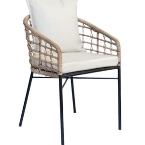 Cherry Textilene Outdoor Chair