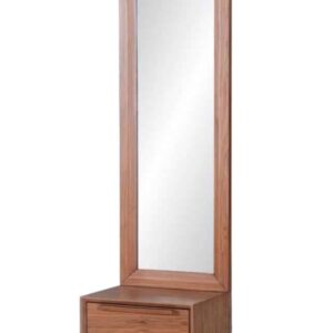 Zamzara Parota or Walnut Floor Standing Dressing Mirror