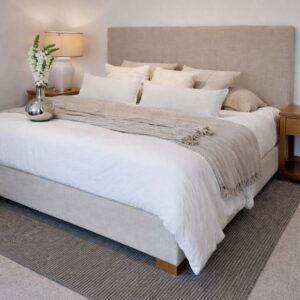 Solace Upholstered Bed without Pleats